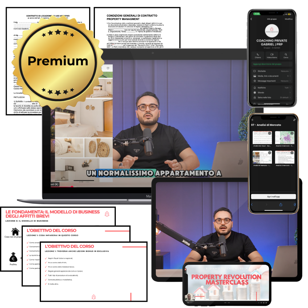 Property Revolution Masterclass 'Premium'